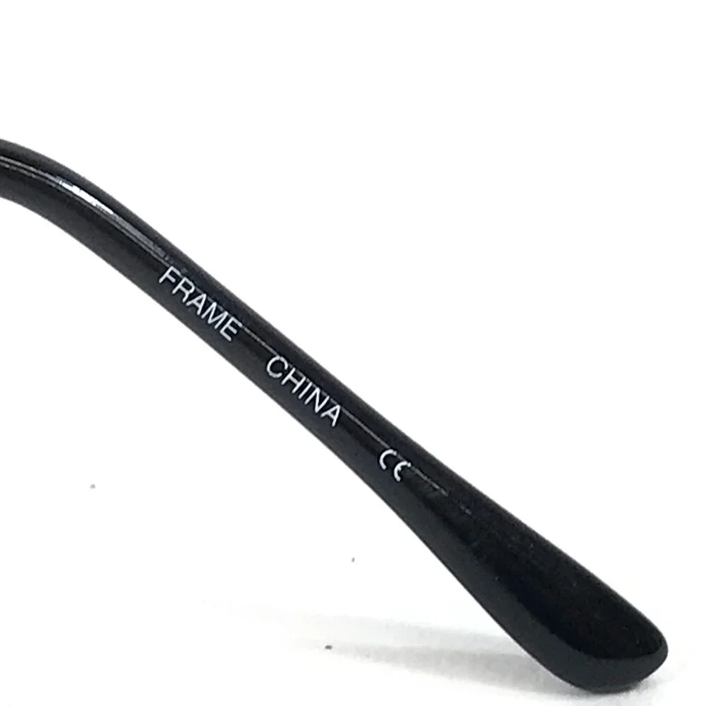 Autoflex with Flexon Eyeglasses Frames 63 MAT BLACK Rectangle Half Rim 51-20-140